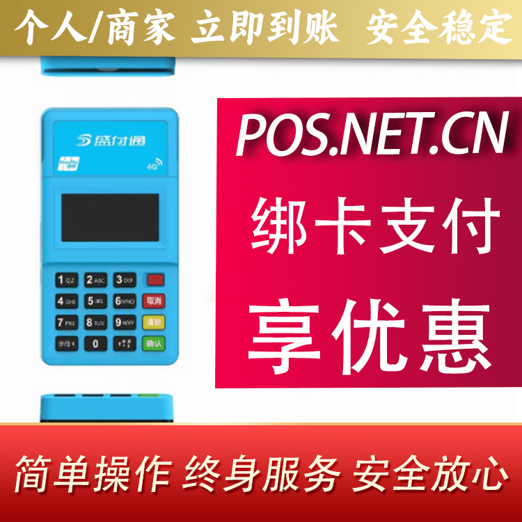 定安盛付通电签POS